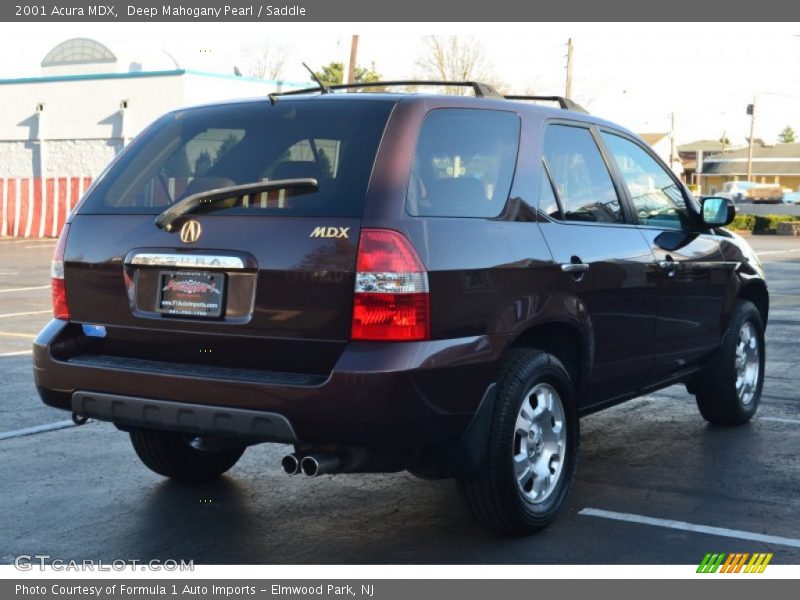 Deep Mahogany Pearl / Saddle 2001 Acura MDX