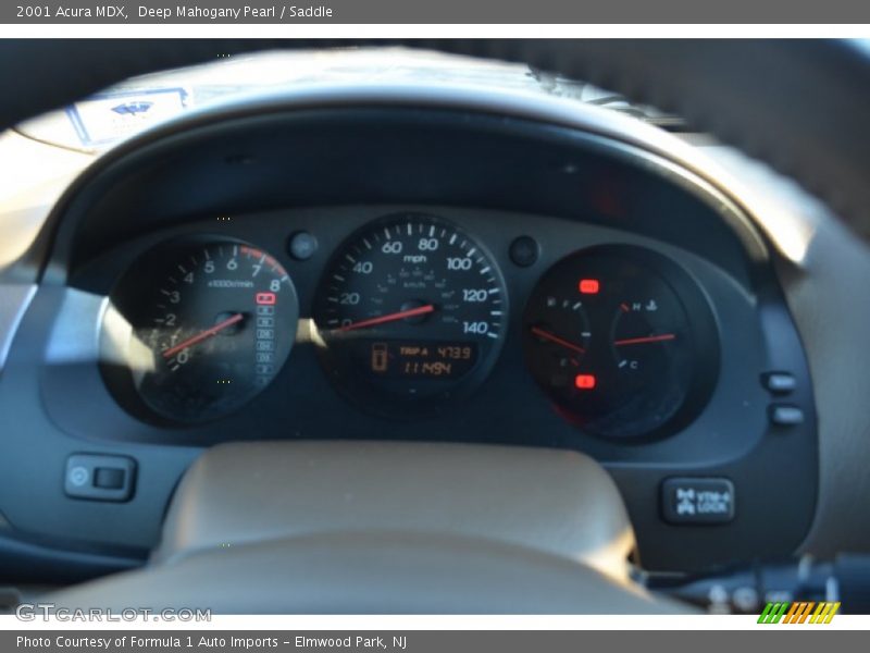 Deep Mahogany Pearl / Saddle 2001 Acura MDX