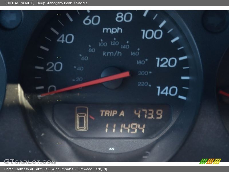 Deep Mahogany Pearl / Saddle 2001 Acura MDX