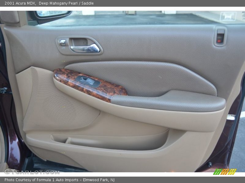 Deep Mahogany Pearl / Saddle 2001 Acura MDX