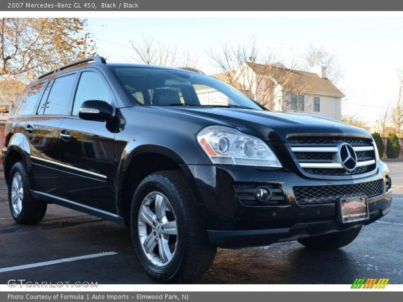 Black / Black 2007 Mercedes-Benz GL 450