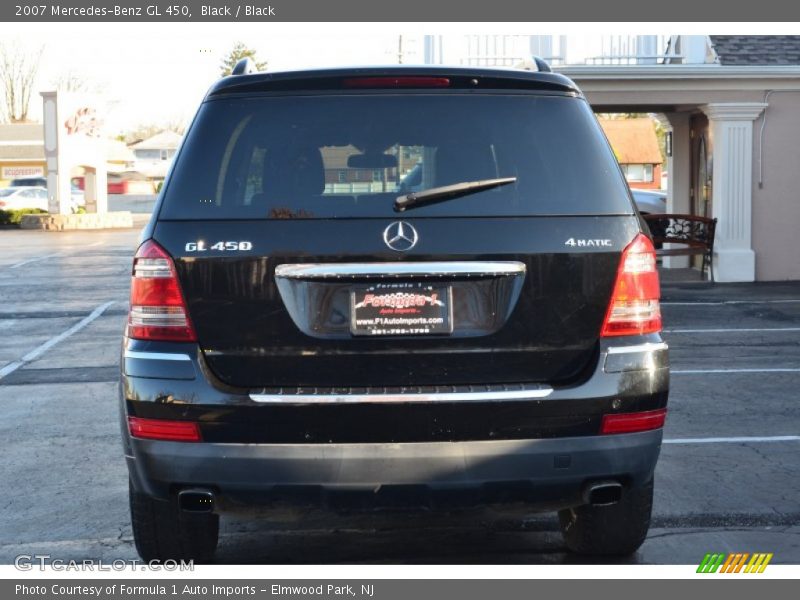 Black / Black 2007 Mercedes-Benz GL 450
