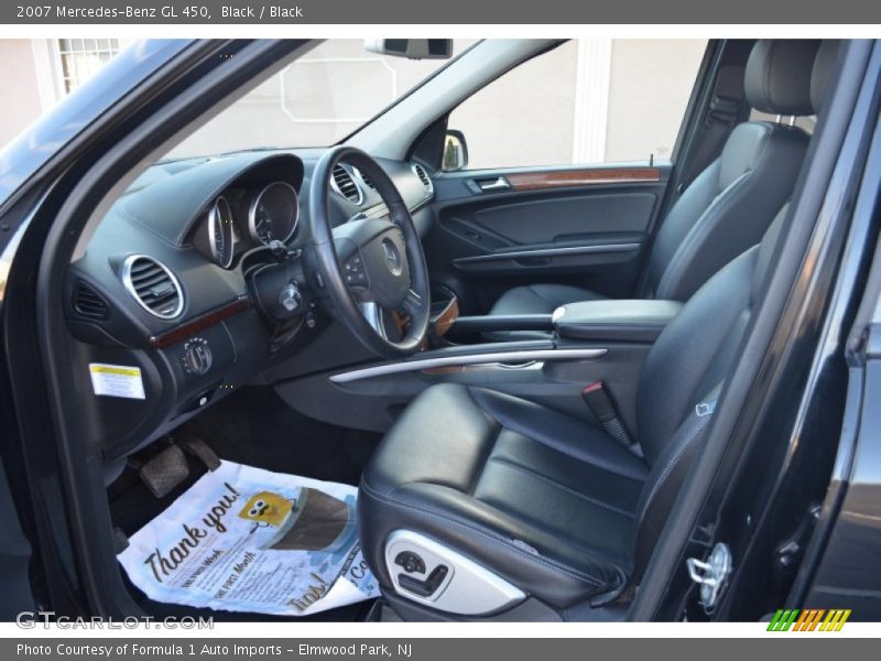 Black / Black 2007 Mercedes-Benz GL 450