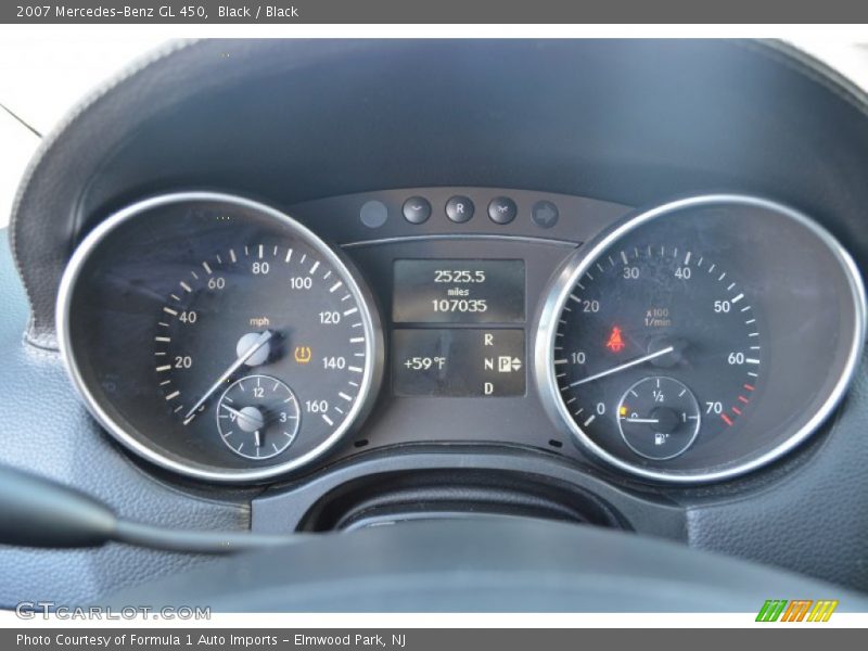 Black / Black 2007 Mercedes-Benz GL 450