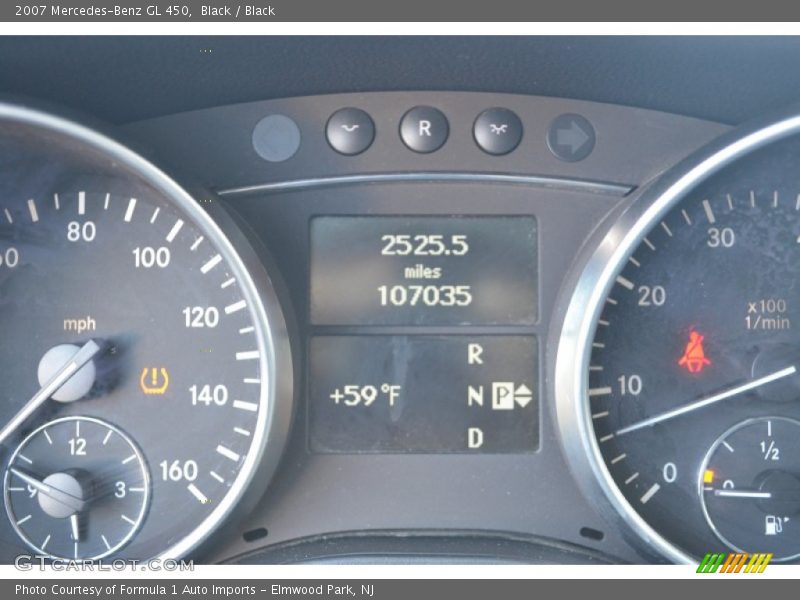 Black / Black 2007 Mercedes-Benz GL 450