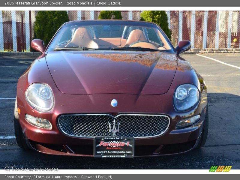 Rosso Mondiale / Cuoio (Saddle) 2006 Maserati GranSport Spyder