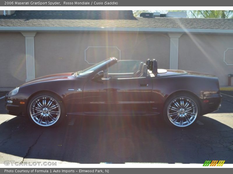 Rosso Mondiale / Cuoio (Saddle) 2006 Maserati GranSport Spyder