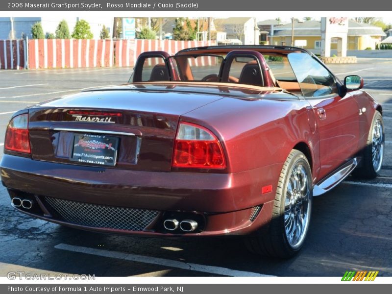 Rosso Mondiale / Cuoio (Saddle) 2006 Maserati GranSport Spyder