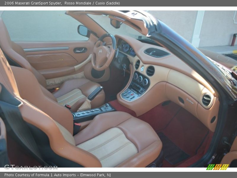Rosso Mondiale / Cuoio (Saddle) 2006 Maserati GranSport Spyder