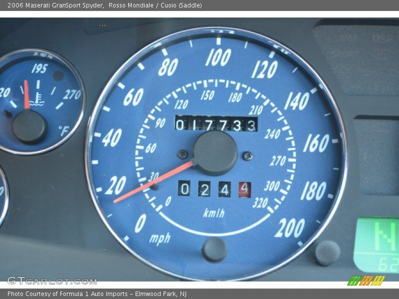 Rosso Mondiale / Cuoio (Saddle) 2006 Maserati GranSport Spyder