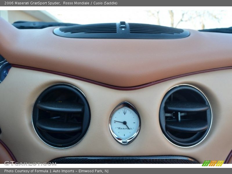 Rosso Mondiale / Cuoio (Saddle) 2006 Maserati GranSport Spyder