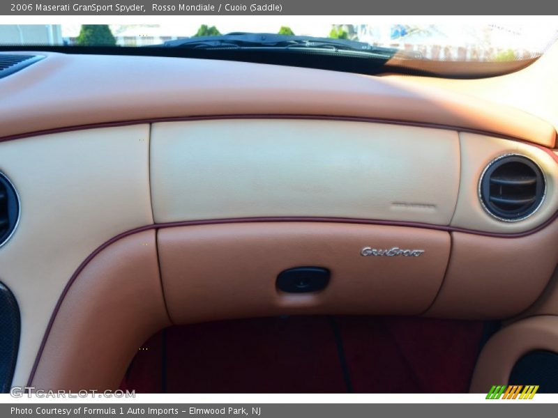 Dashboard of 2006 GranSport Spyder