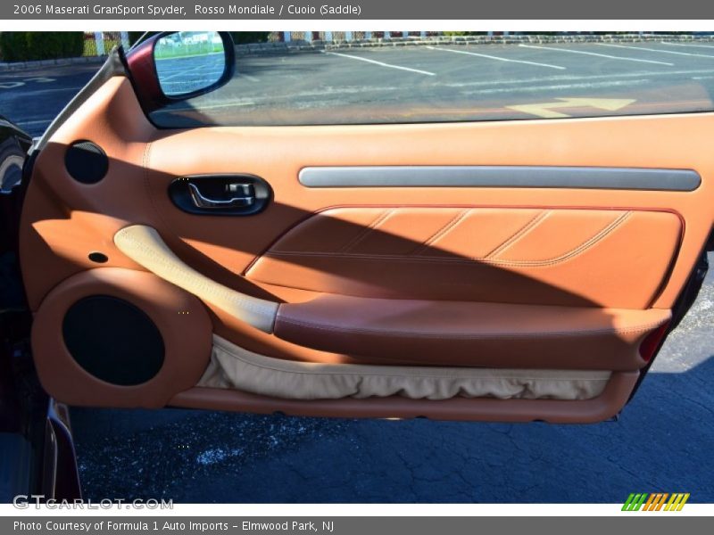Rosso Mondiale / Cuoio (Saddle) 2006 Maserati GranSport Spyder