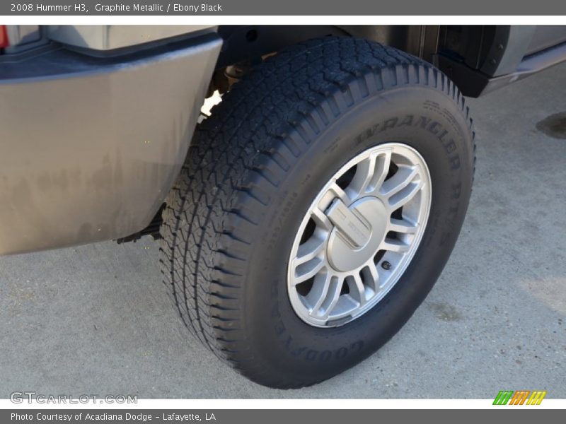 Graphite Metallic / Ebony Black 2008 Hummer H3