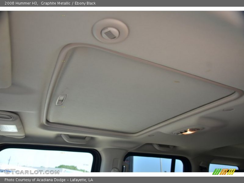 Graphite Metallic / Ebony Black 2008 Hummer H3