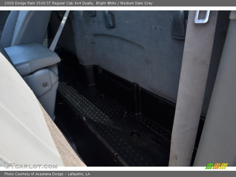 Bright White / Medium Slate Gray 2009 Dodge Ram 3500 ST Regular Cab 4x4 Dually