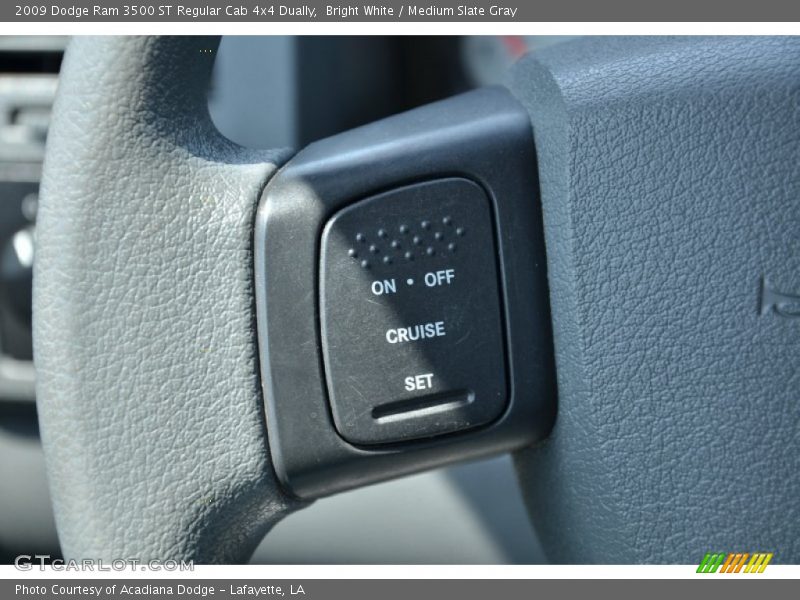 Bright White / Medium Slate Gray 2009 Dodge Ram 3500 ST Regular Cab 4x4 Dually
