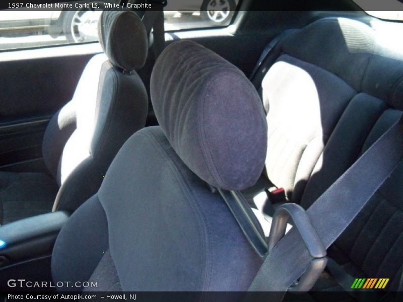 White / Graphite 1997 Chevrolet Monte Carlo LS