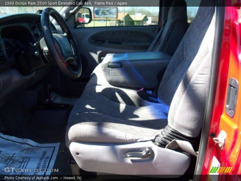 Flame Red / Agate 1999 Dodge Ram 2500 Sport Extended Cab 4x4