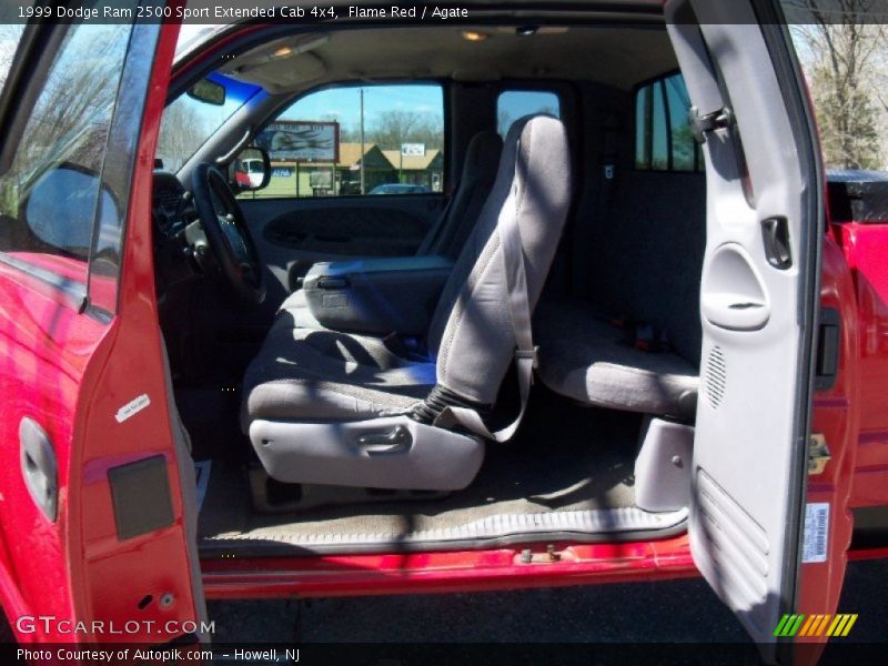 Flame Red / Agate 1999 Dodge Ram 2500 Sport Extended Cab 4x4