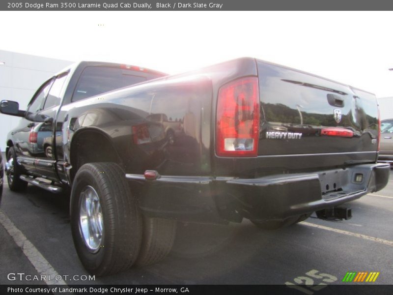 Black / Dark Slate Gray 2005 Dodge Ram 3500 Laramie Quad Cab Dually