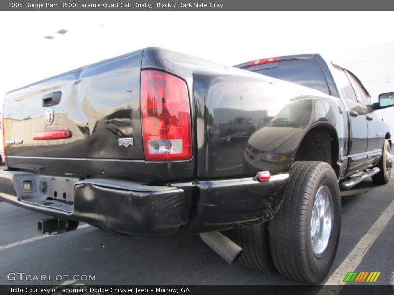 Black / Dark Slate Gray 2005 Dodge Ram 3500 Laramie Quad Cab Dually