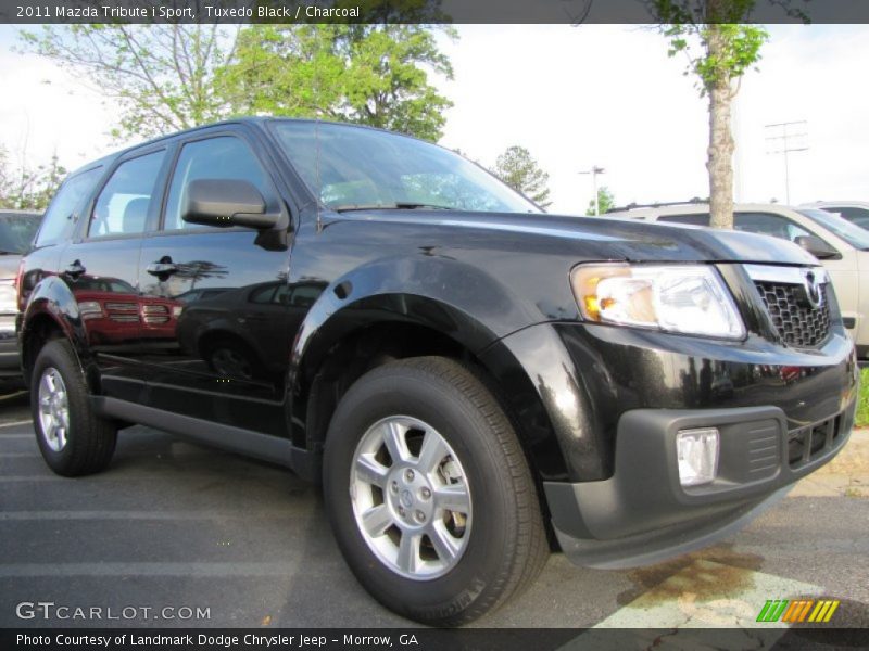 Tuxedo Black / Charcoal 2011 Mazda Tribute i Sport