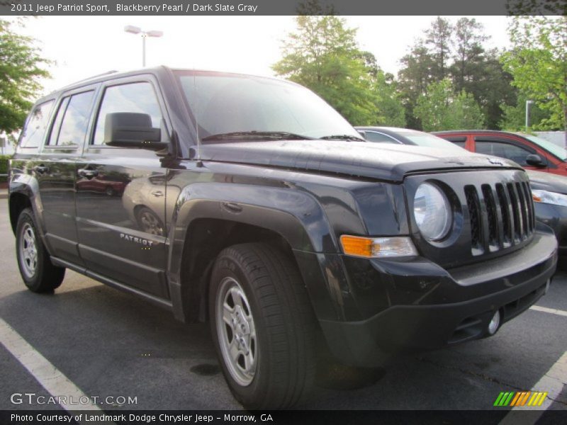 Blackberry Pearl / Dark Slate Gray 2011 Jeep Patriot Sport
