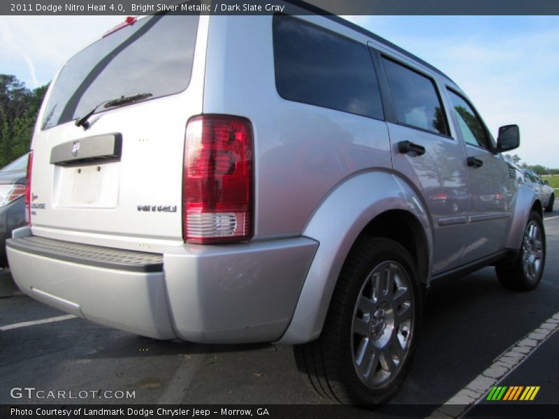 Bright Silver Metallic / Dark Slate Gray 2011 Dodge Nitro Heat 4.0