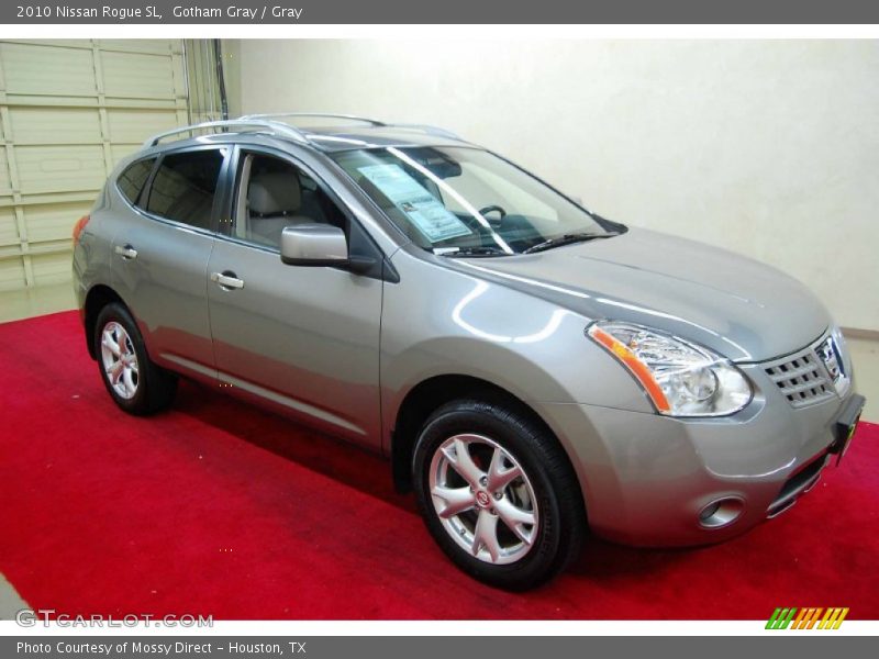 Gotham Gray / Gray 2010 Nissan Rogue SL