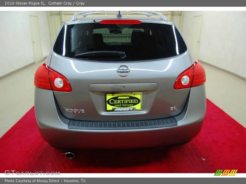 Gotham Gray / Gray 2010 Nissan Rogue SL