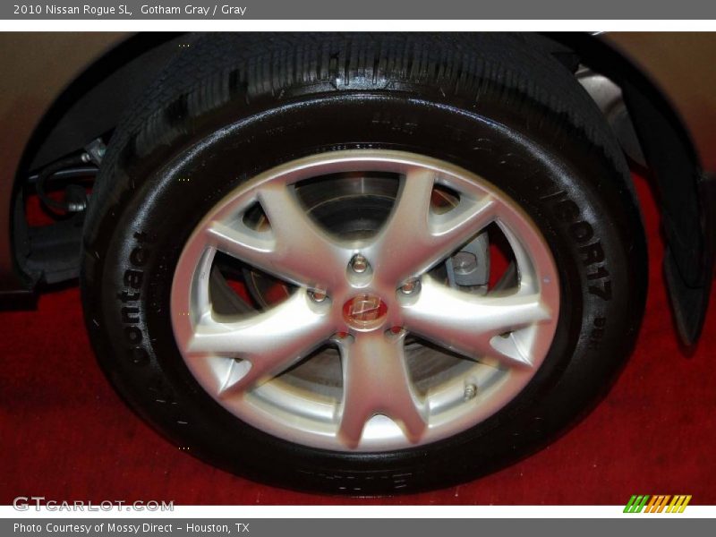 Gotham Gray / Gray 2010 Nissan Rogue SL