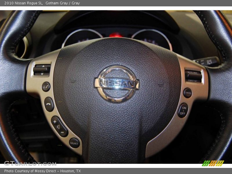 Gotham Gray / Gray 2010 Nissan Rogue SL