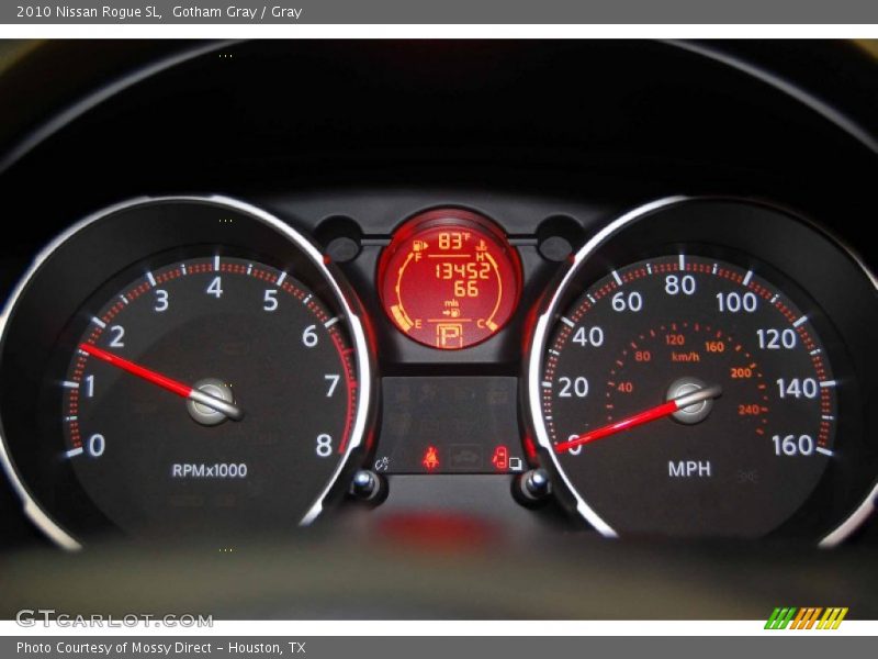 Gotham Gray / Gray 2010 Nissan Rogue SL
