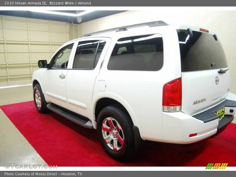 Blizzard White / Almond 2010 Nissan Armada SE