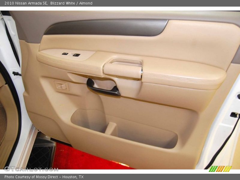 Blizzard White / Almond 2010 Nissan Armada SE