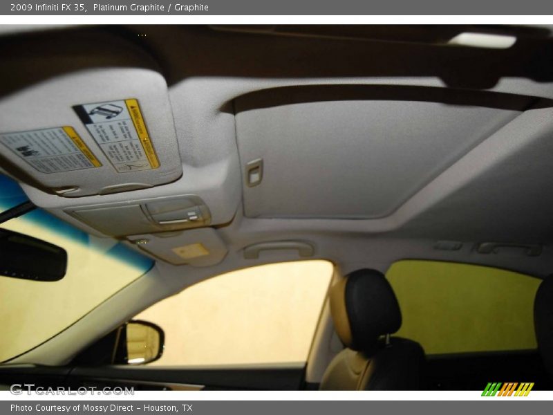 Platinum Graphite / Graphite 2009 Infiniti FX 35