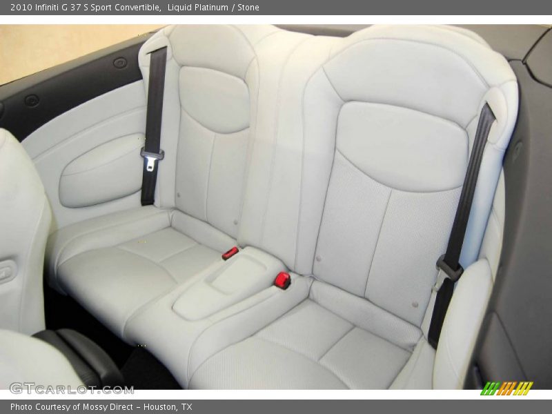Liquid Platinum / Stone 2010 Infiniti G 37 S Sport Convertible