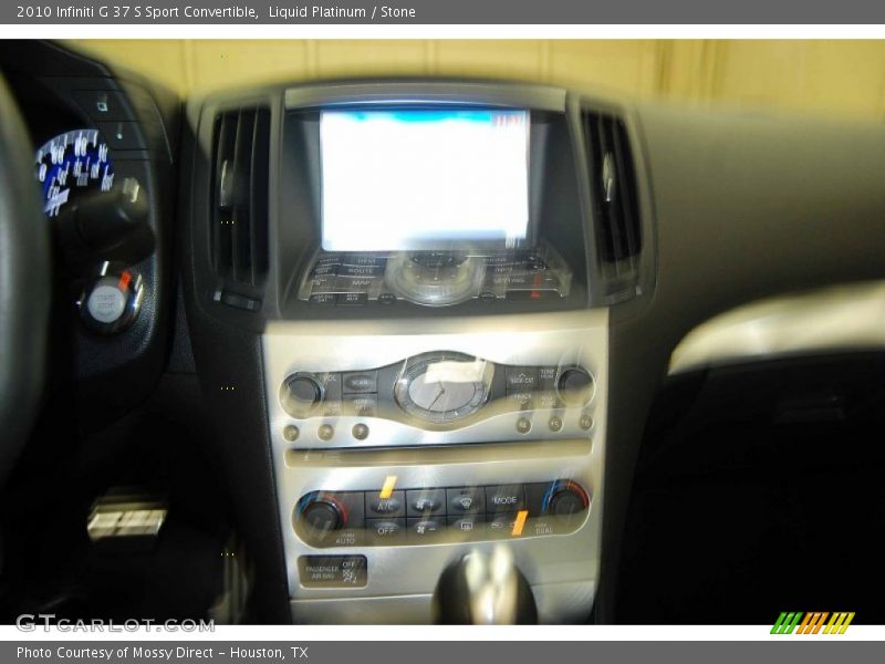 Liquid Platinum / Stone 2010 Infiniti G 37 S Sport Convertible