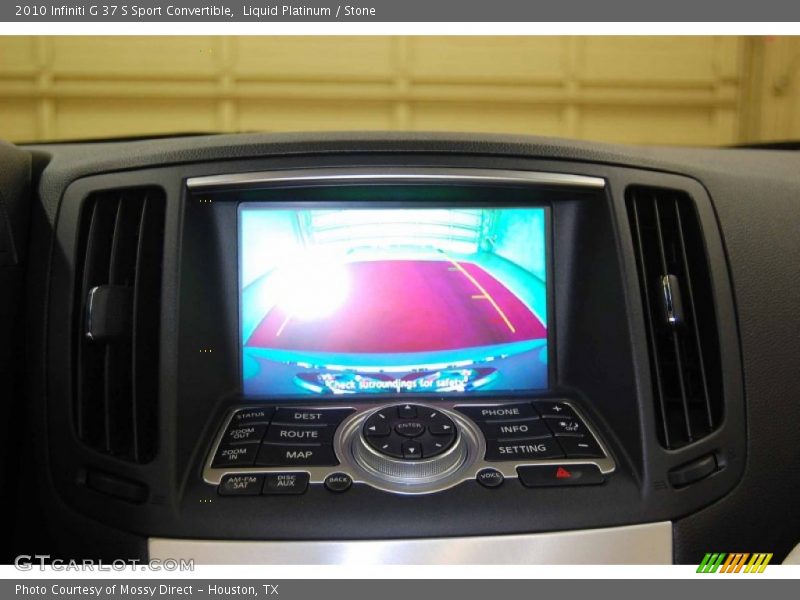 Liquid Platinum / Stone 2010 Infiniti G 37 S Sport Convertible