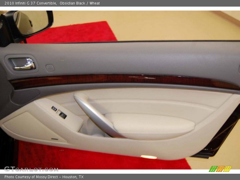 Obsidian Black / Wheat 2010 Infiniti G 37 Convertible