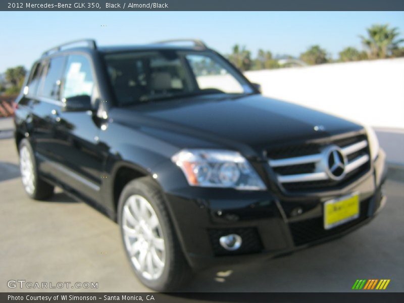 Black / Almond/Black 2012 Mercedes-Benz GLK 350