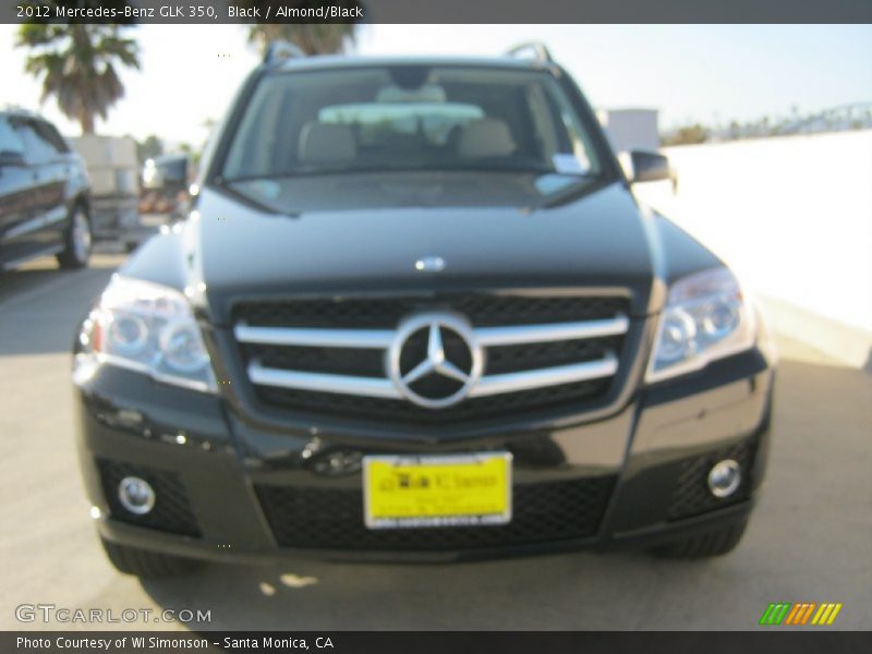 Black / Almond/Black 2012 Mercedes-Benz GLK 350
