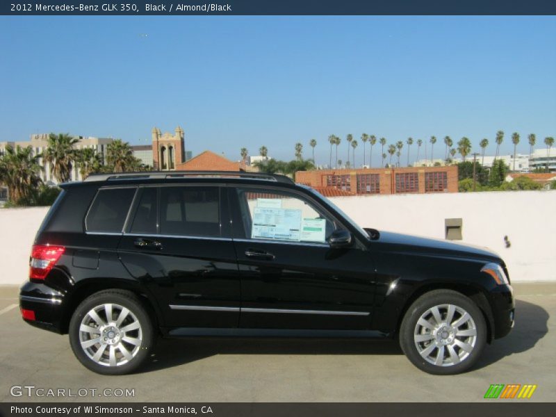 Black / Almond/Black 2012 Mercedes-Benz GLK 350