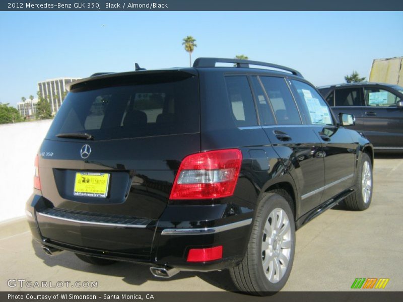 Black / Almond/Black 2012 Mercedes-Benz GLK 350