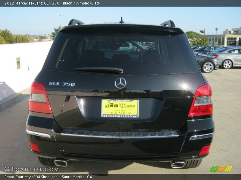 Black / Almond/Black 2012 Mercedes-Benz GLK 350