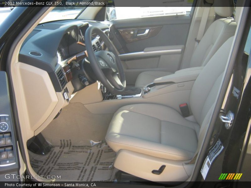 Black / Almond/Black 2012 Mercedes-Benz GLK 350
