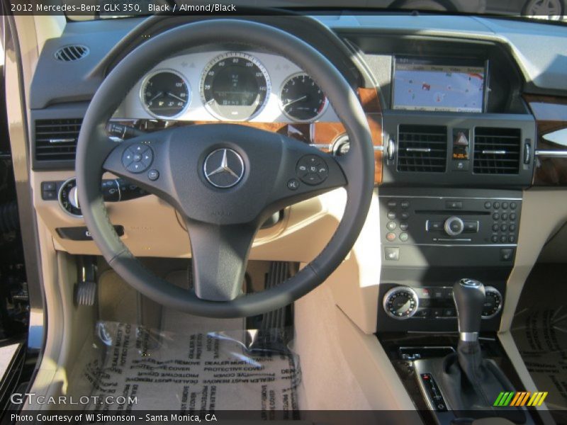 Black / Almond/Black 2012 Mercedes-Benz GLK 350