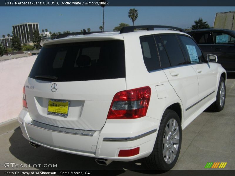 Arctic White / Almond/Black 2012 Mercedes-Benz GLK 350