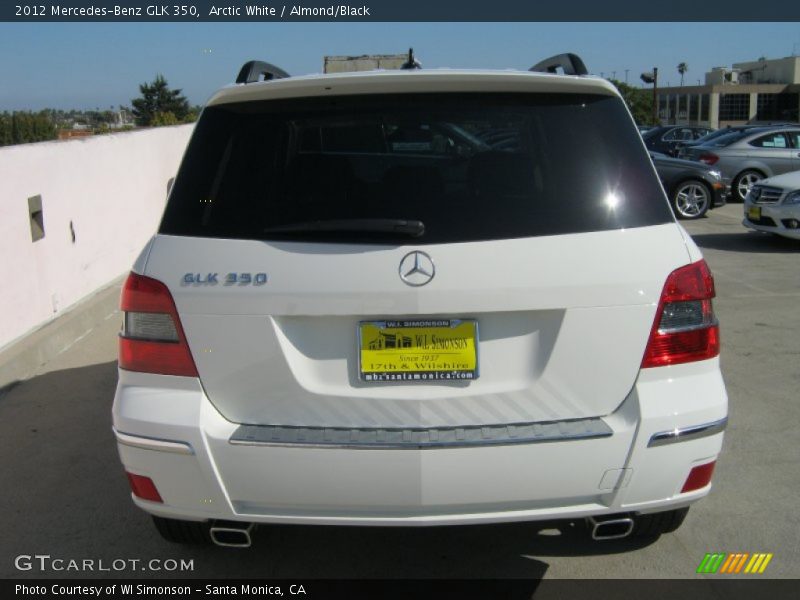 Arctic White / Almond/Black 2012 Mercedes-Benz GLK 350